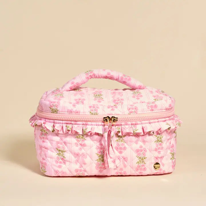 Darling Effect Glam & Go Quilted Cosmetic Bag