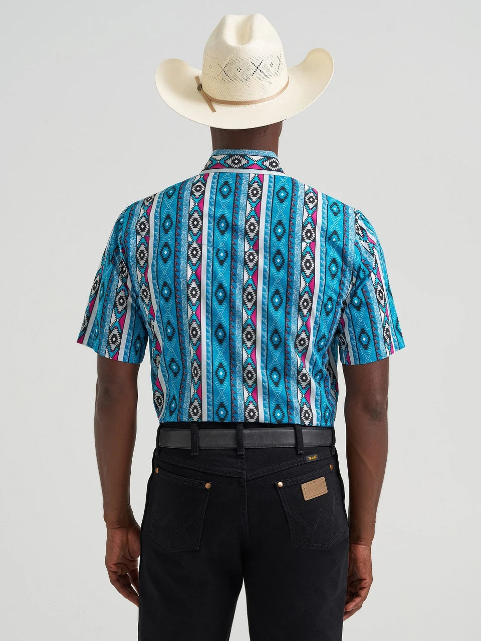Wrangler Men's Checotah® Dress Western SS Shirt