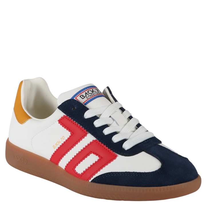 Back 70 Cloud Sneakers - White/Blue/Red