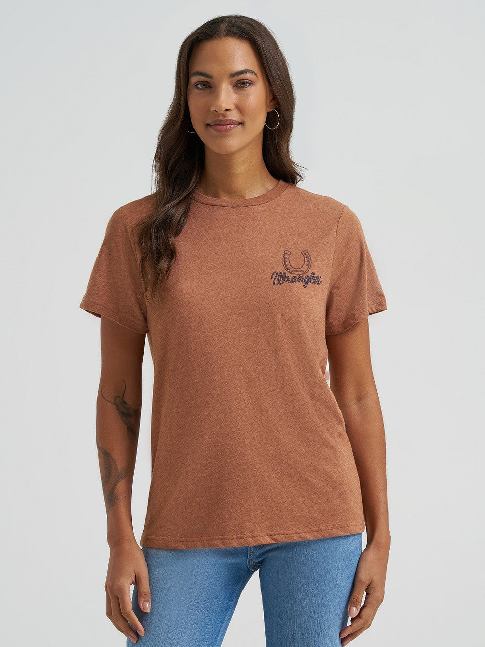 Wrangler Women's Long Live Cowboys Tee