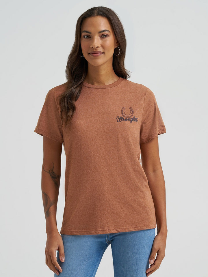 Wrangler Women's Long Live Cowboys Tee