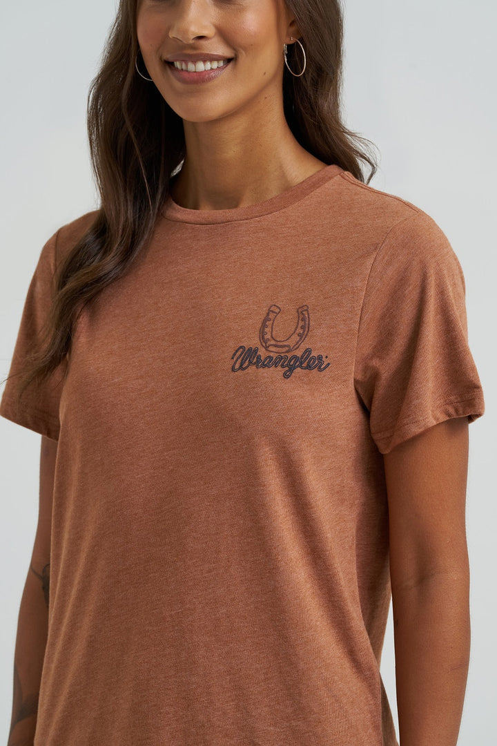 Wrangler Women's Long Live Cowboys Tee