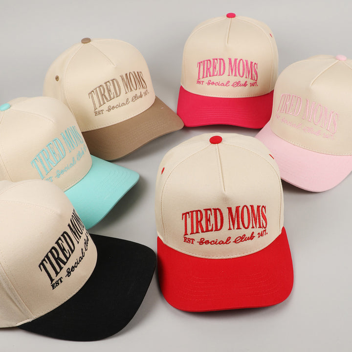 Tired Moms EST Social Club Cap