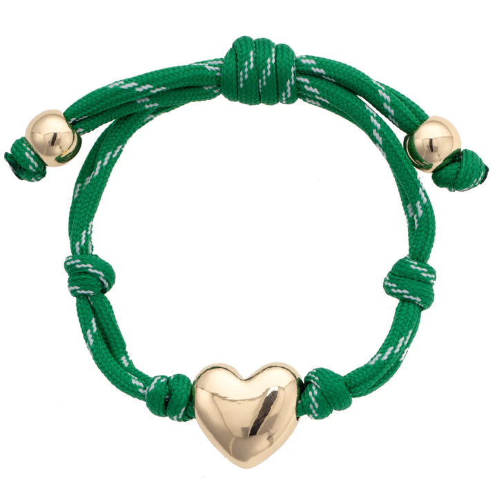 CS Blaine Puffy Heart Paracord Bracelet