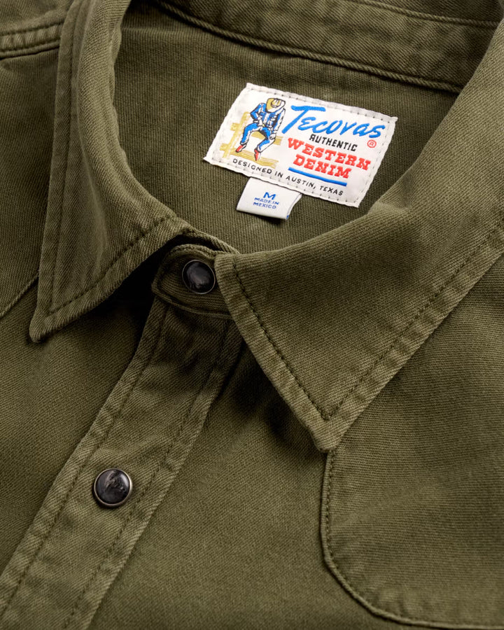 Men's Tecovas Denim Pearl Snap LS Shirt