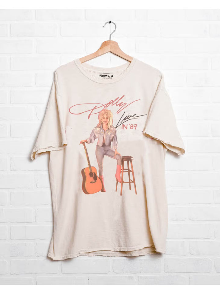 The Dolly Parton Live in '89 Thrifted Tee