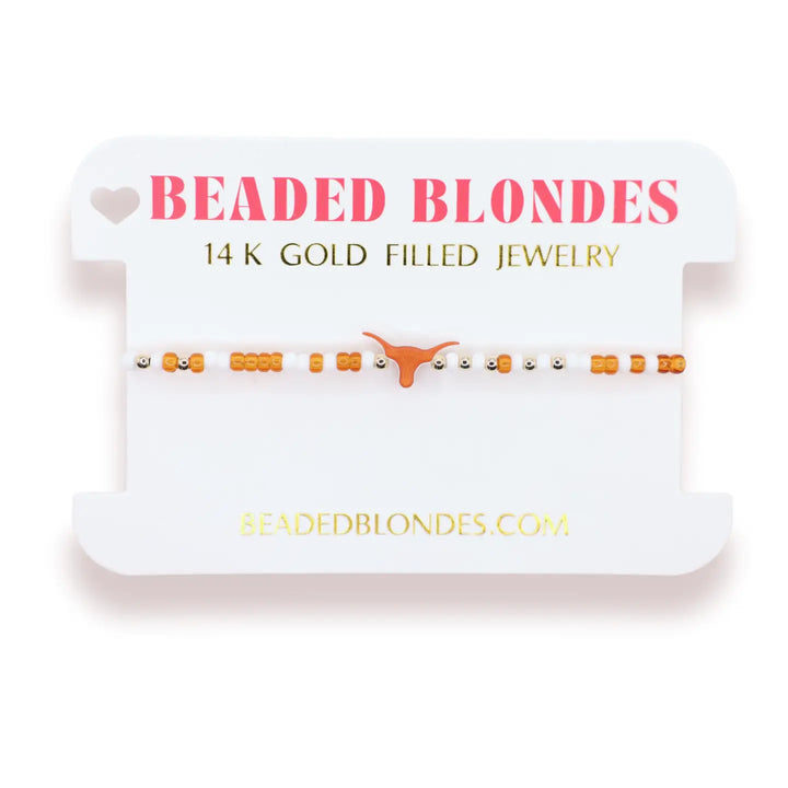 Beaded Blondes College Gameday Bracelet
