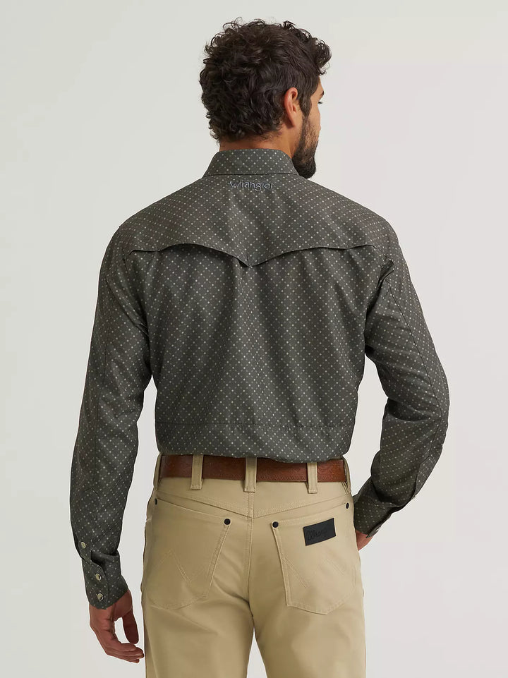 Wrangler Men's ATG Western Performance LS Shirt