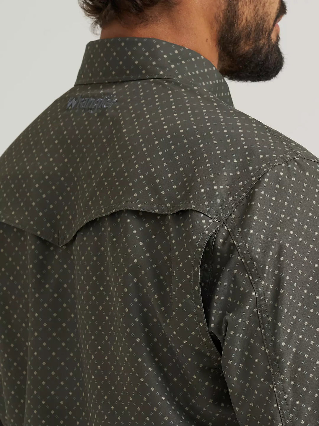Wrangler Men's ATG Western Performance LS Shirt