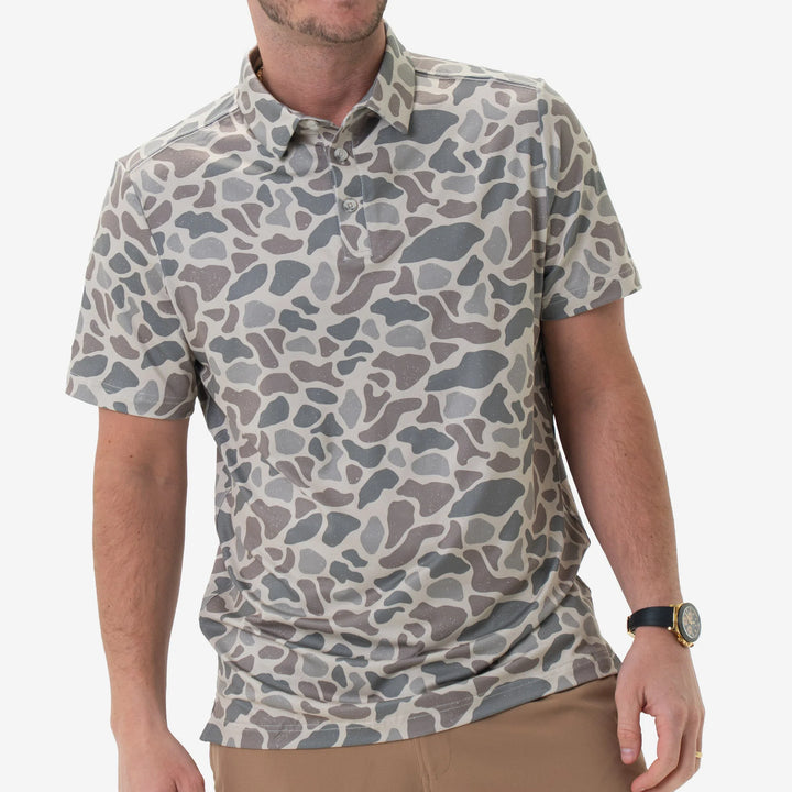 Burlebo Performance Polo - Classic Deer Camo