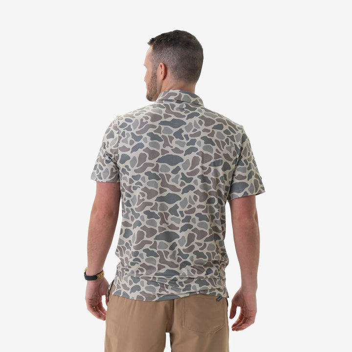 Burlebo Performance Polo - Classic Deer Camo