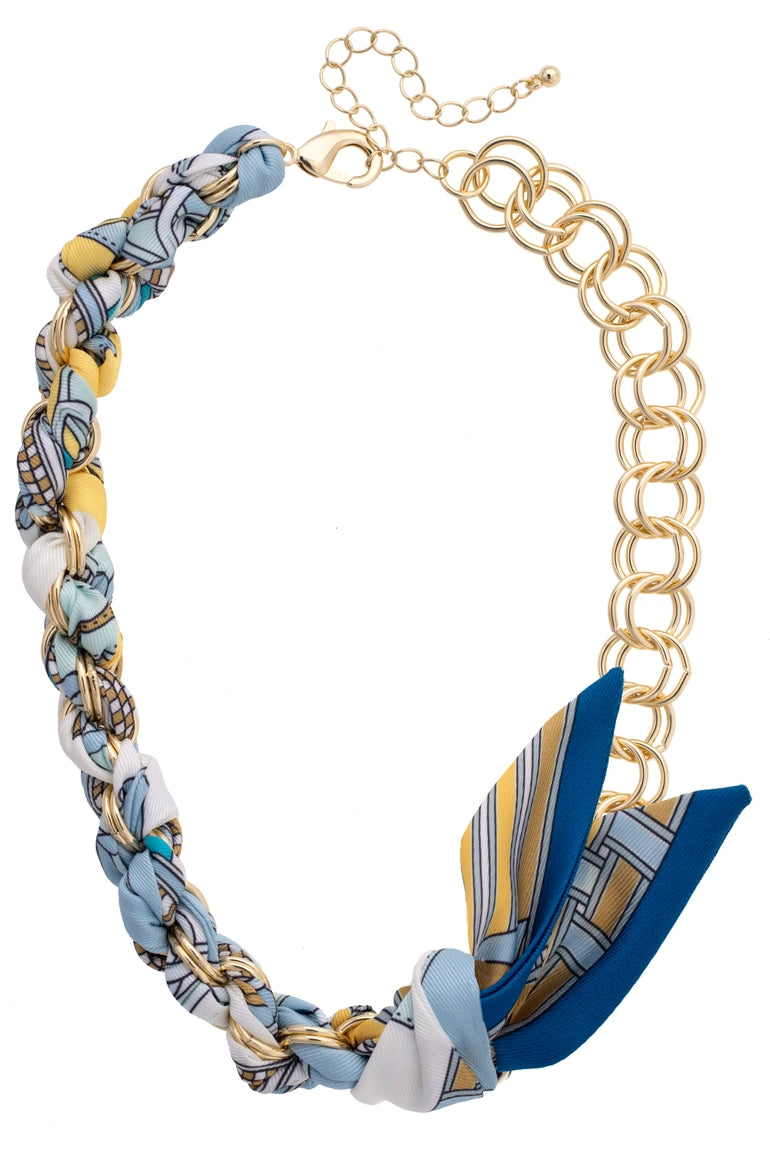 CS Desiree Chain Scarf Necklace
