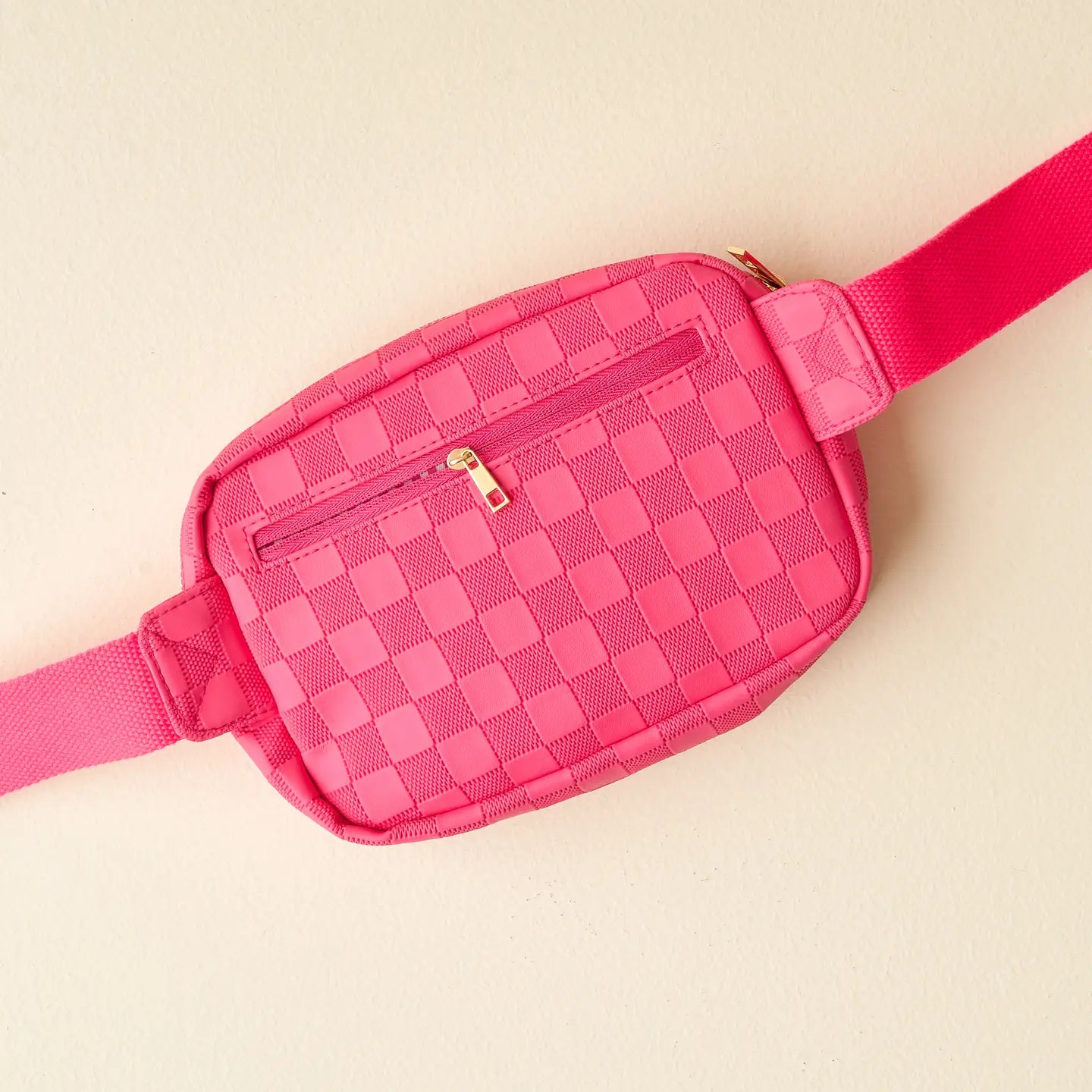 The Darling Effect Urban Check Belt Bag - Thumbnail 2