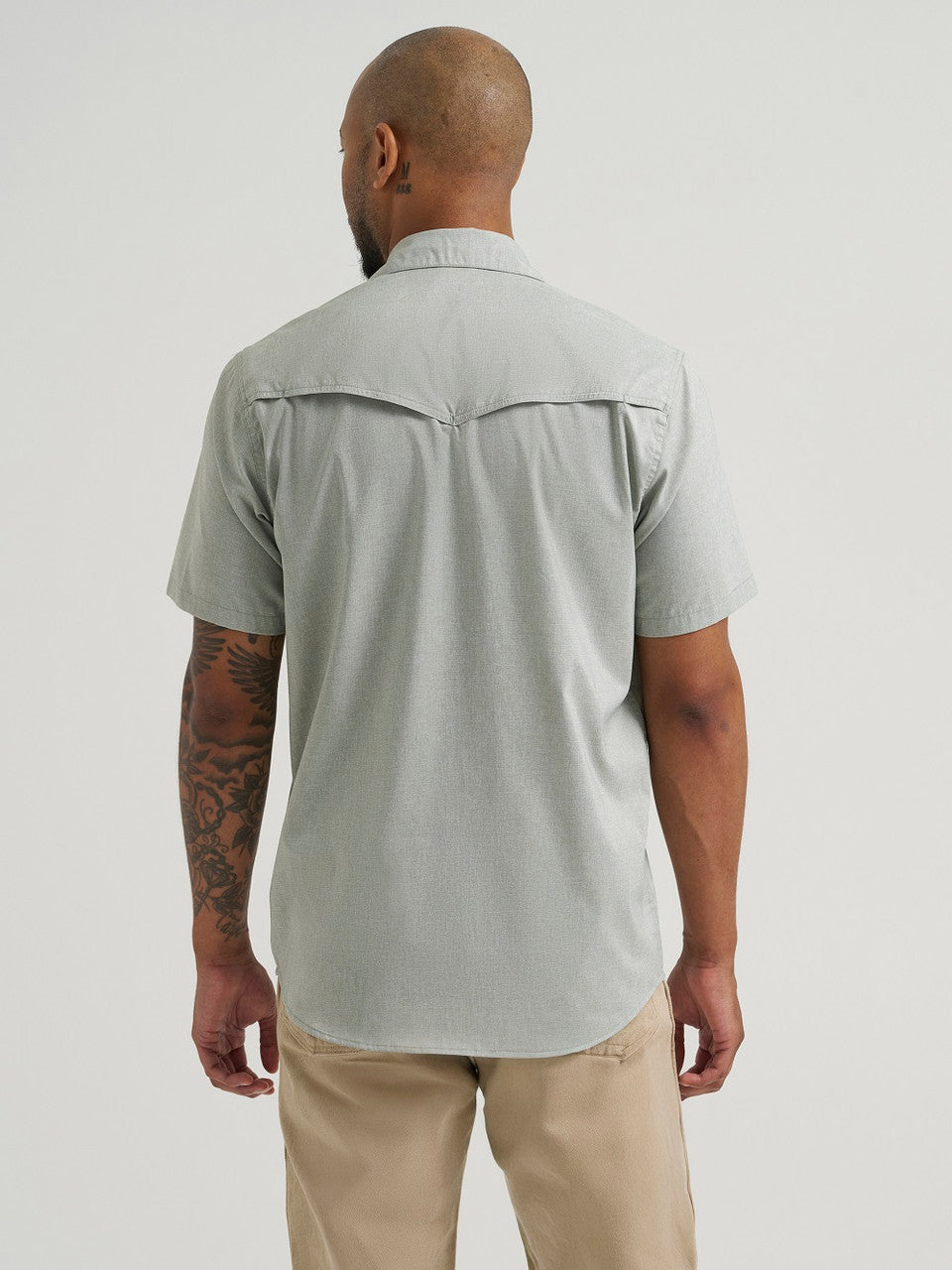 Wrangler Men's ATG Drover Utility SS Shirt