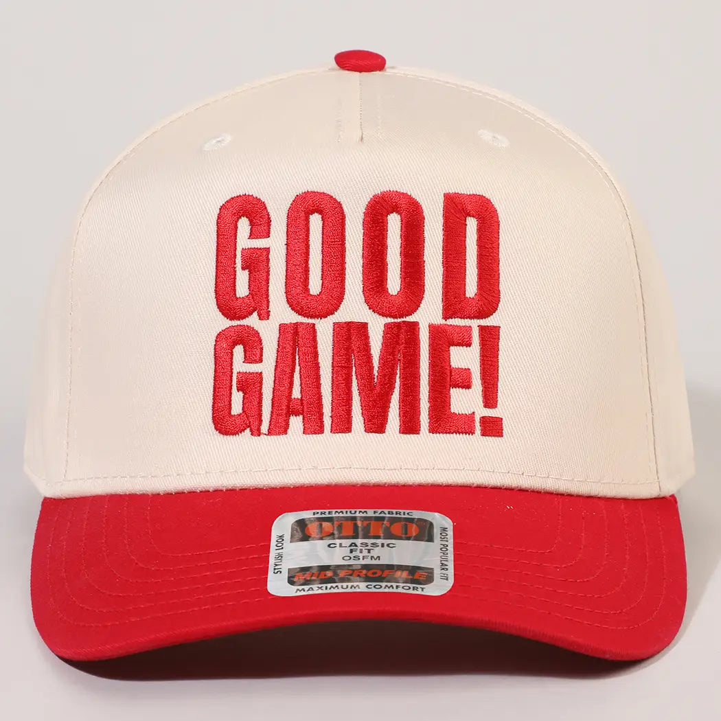 Good Game Embroidered Trucker Hat