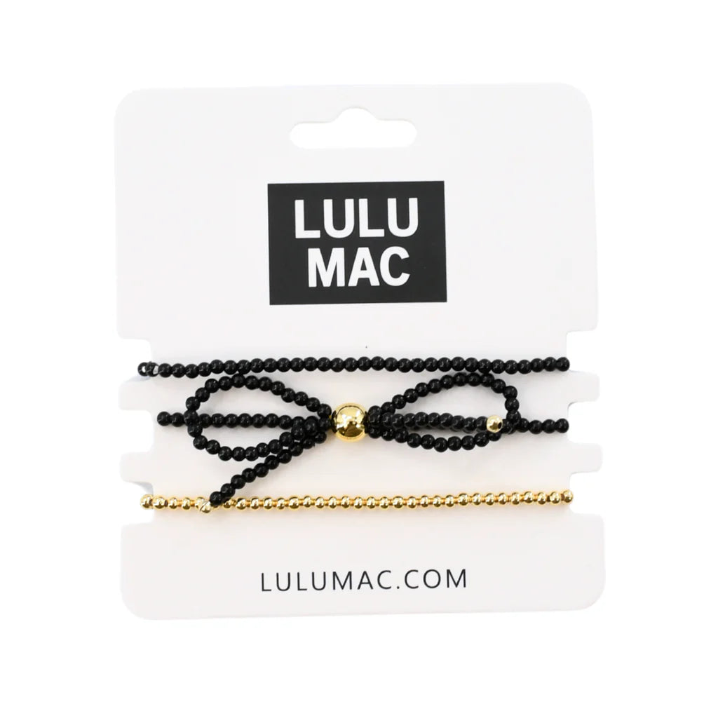 Lulu Mac Bow Stretch Bracelet