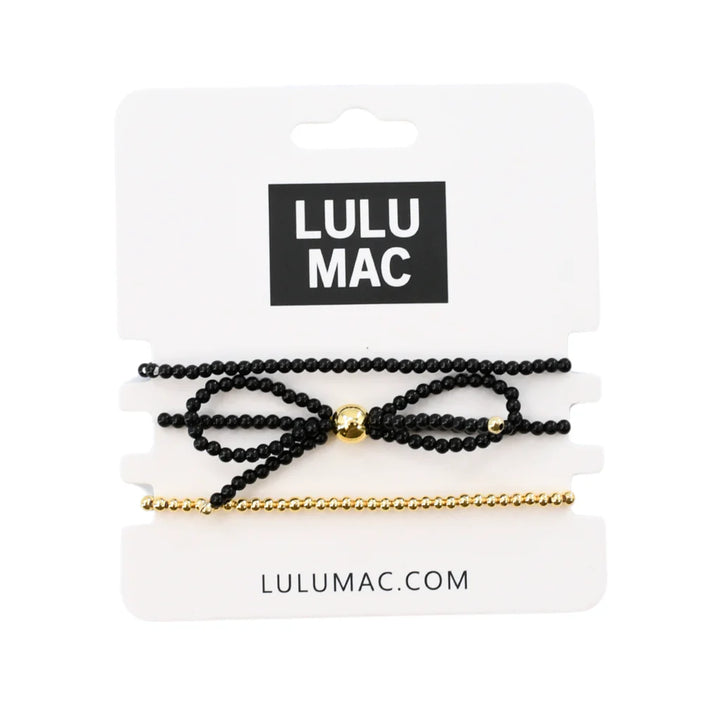 Lulu Mac Bow Stretch Bracelet