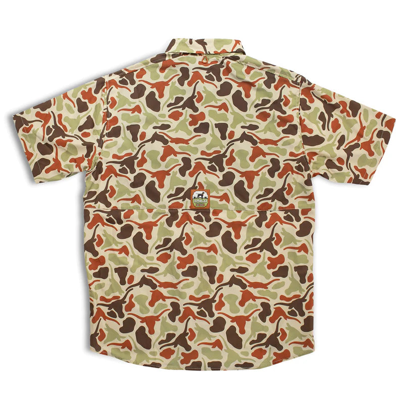 The Frio Tech Shirt - Longhorn Camo