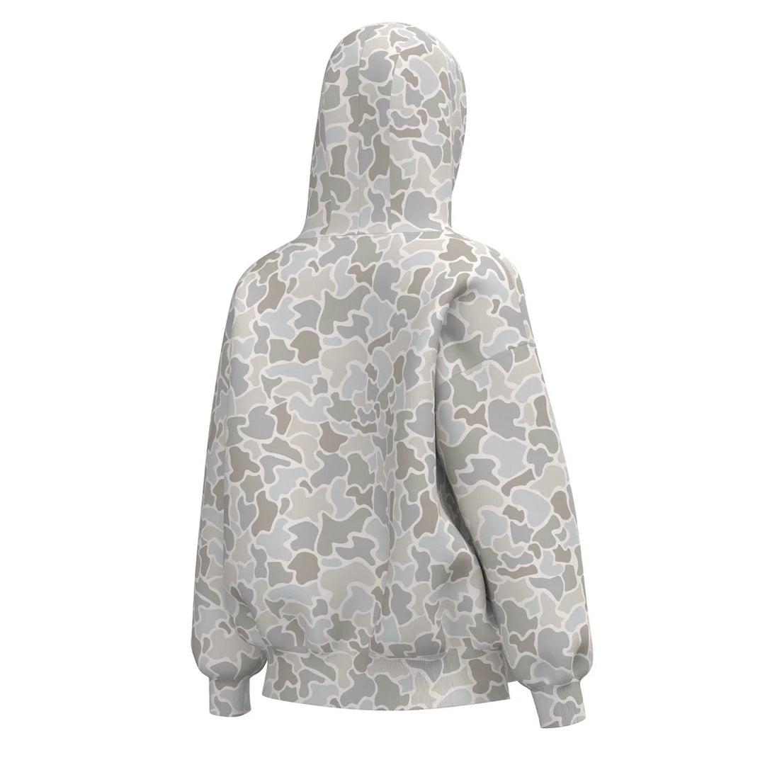 The Local Girl Velvet Fleece Front-Zip Hoodie