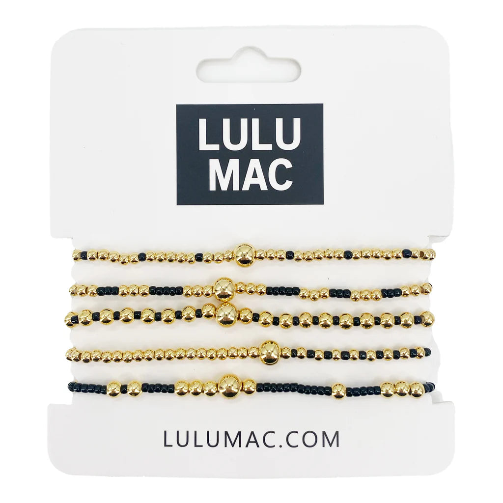 Lulu Mac Stretch Bracelets - Set of 5