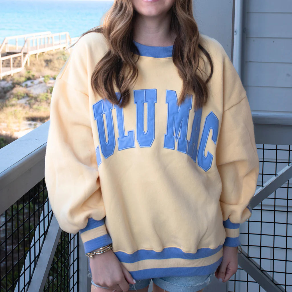 Lulu Mac Sporty Stitched Sweatshirt