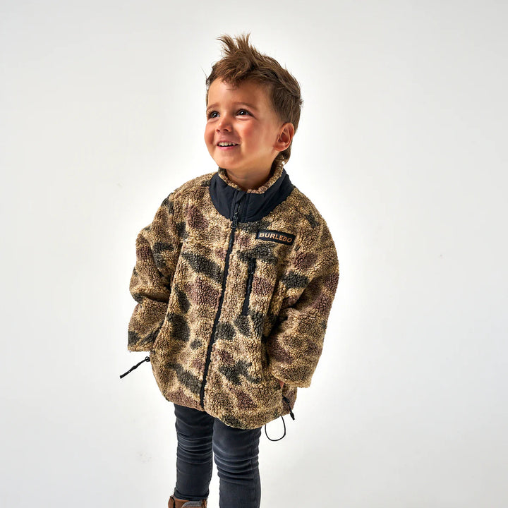 Burlebo Youth Full Zip Sherpa Jacket