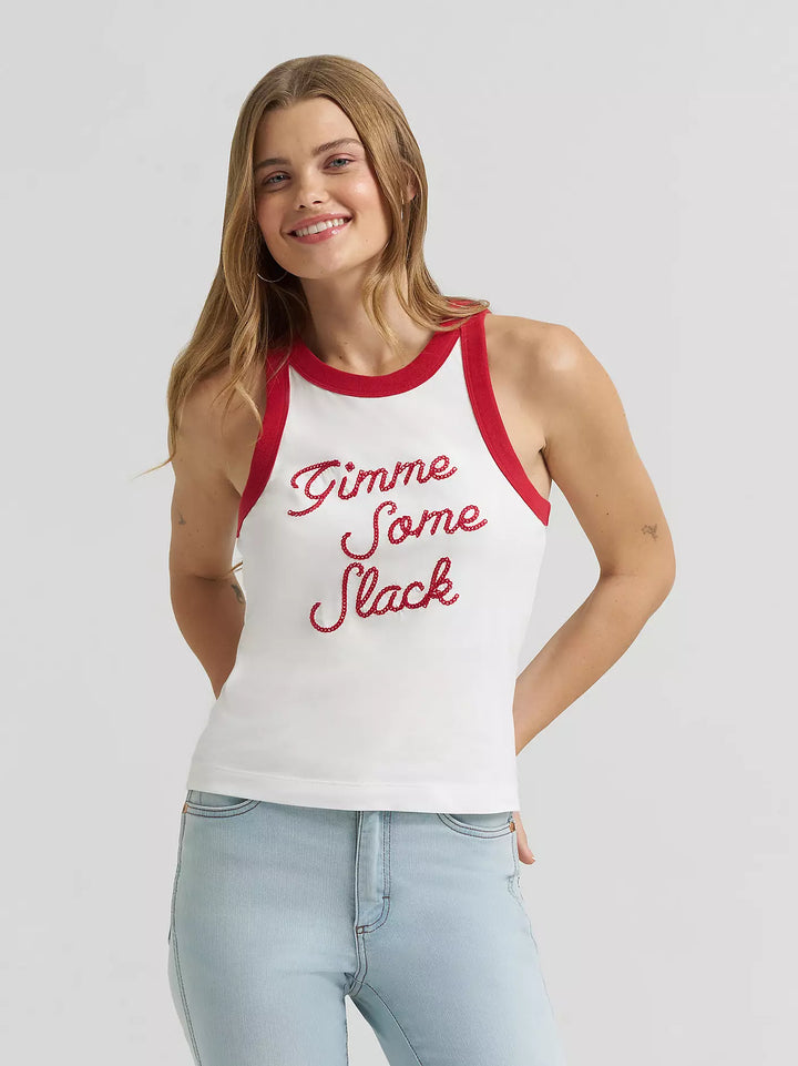 Wrangler x Lainey Wilson Gimme Some Slack Tank