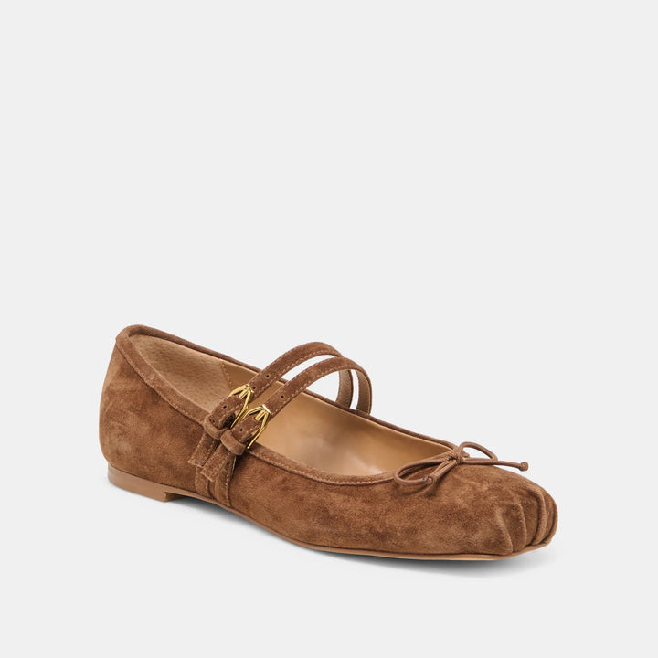 Dolce Vita Gibsen Flats - Cocoa Suede