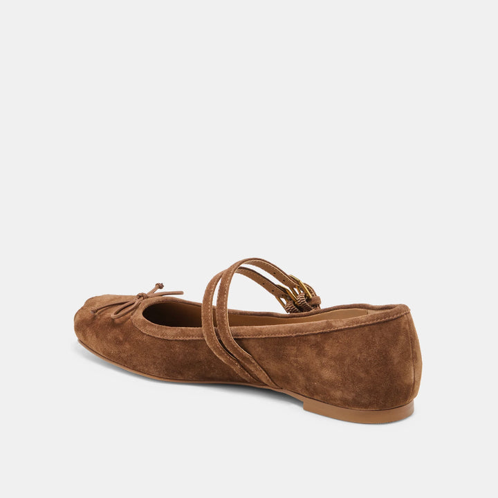 Dolce Vita Gibsen Flats - Cocoa Suede