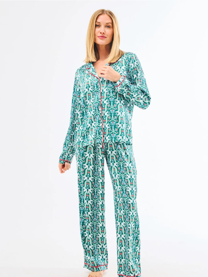 MS Charlotte Satin Gossamer Wings Pajama Set
