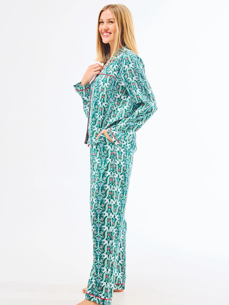 MS Charlotte Satin Gossamer Wings Pajama Set