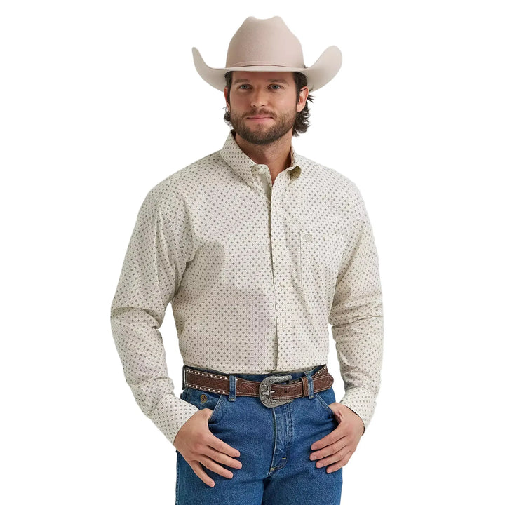 Wrangler Men's George Strait One Pocket LS Shirt