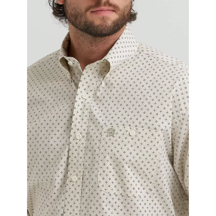 Wrangler Men's George Strait One Pocket LS Shirt