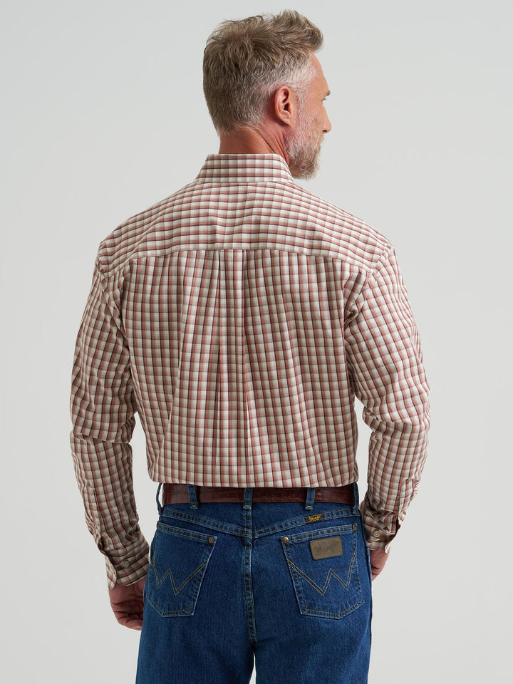 Wrangler Men's George Strait One Pocket LS Shirt