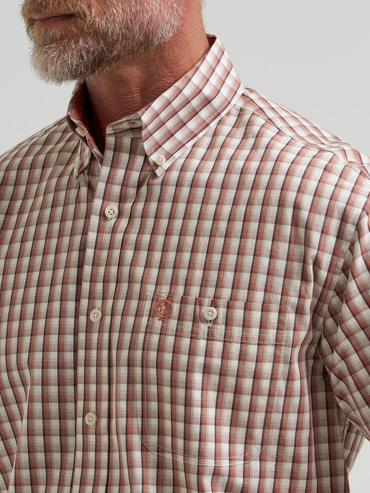 Wrangler Men's George Strait One Pocket LS Shirt