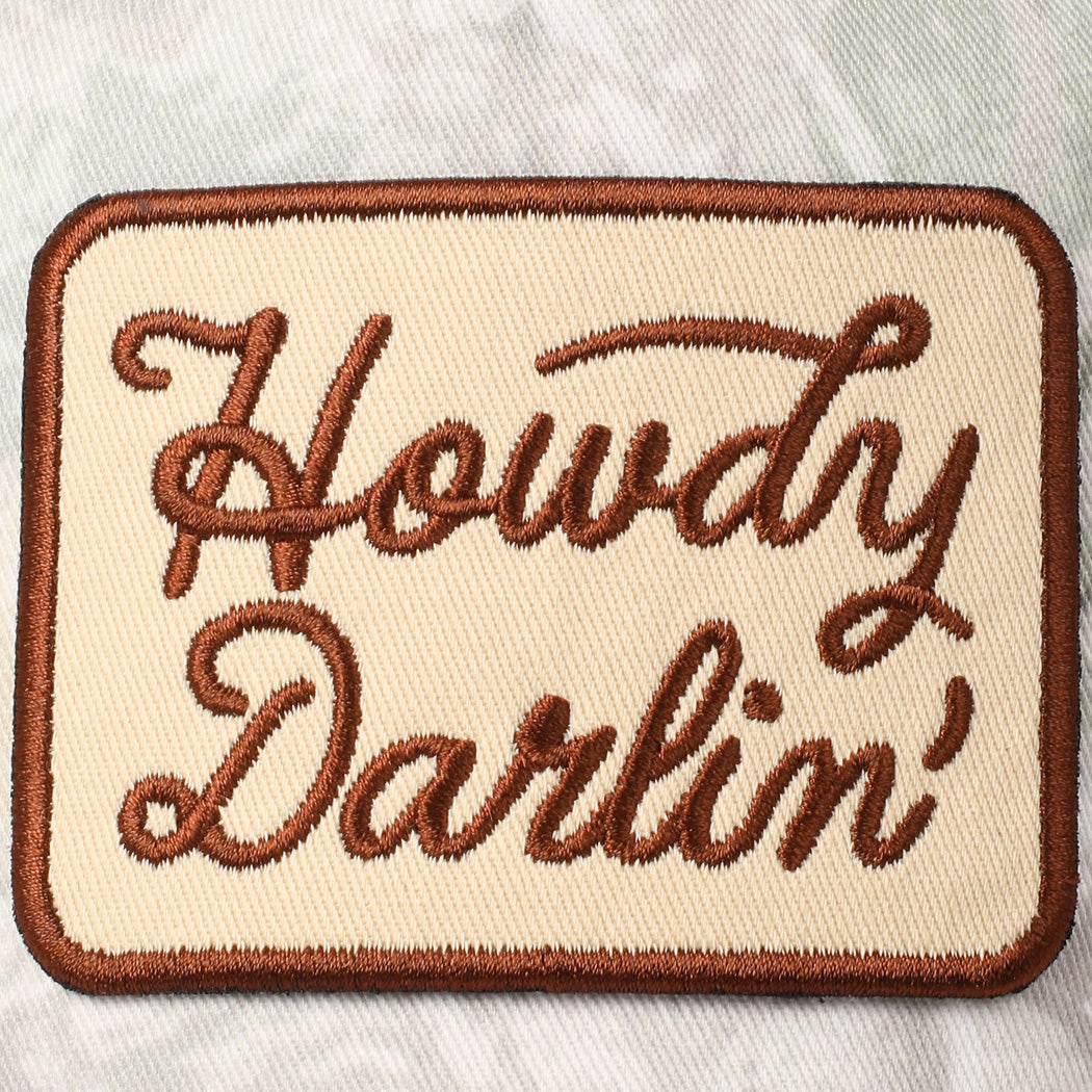 Howdy Darlin' Embroidery Patch Cap