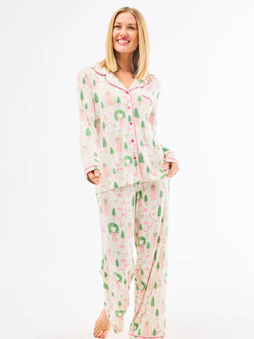 MS Charlotte Home for Christmas Pajama Set