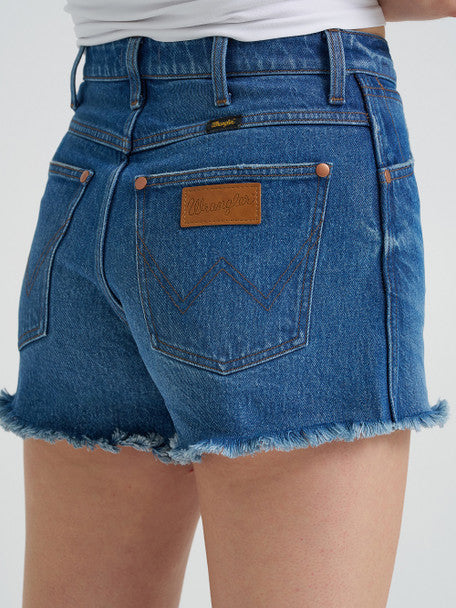 Wrangler Women's High Rise Cowboy Shorts