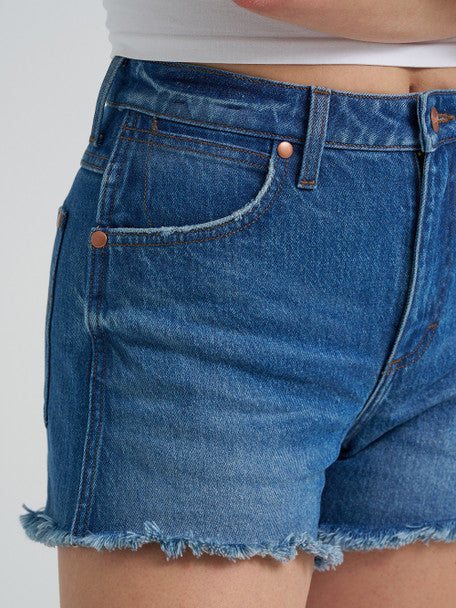 Wrangler Women's High Rise Cowboy Shorts
