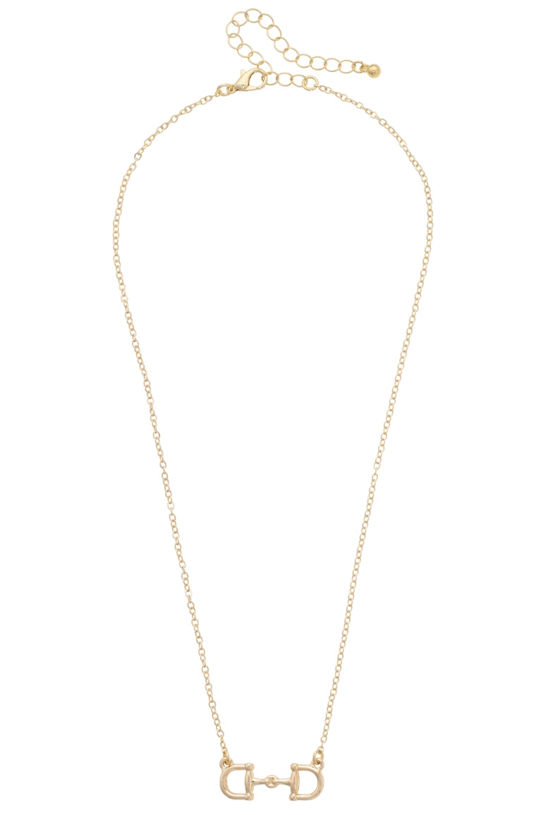 CS Roux Horsebit Necklace