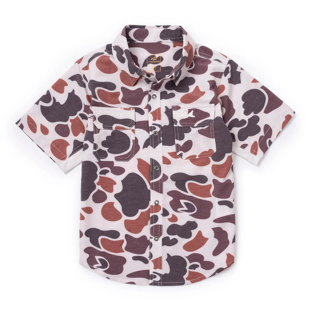 Two Dove Youth Ultimate Outdoor Blend SS Shirt