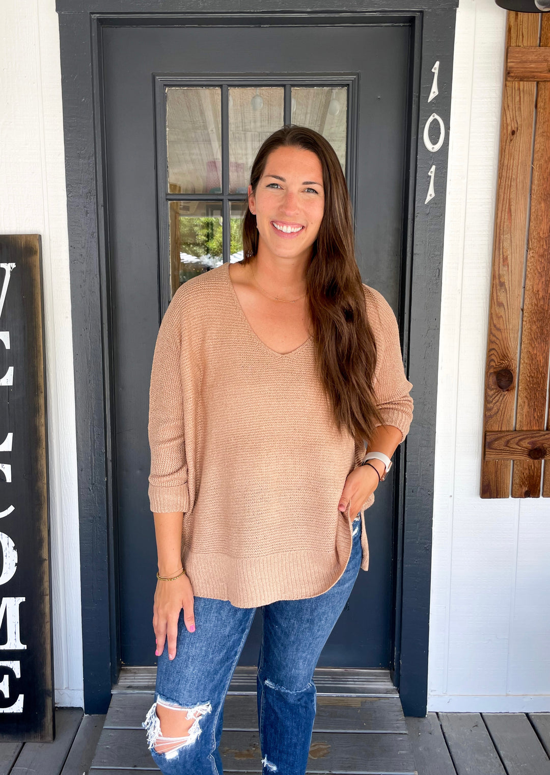 The Greer Sweater Top