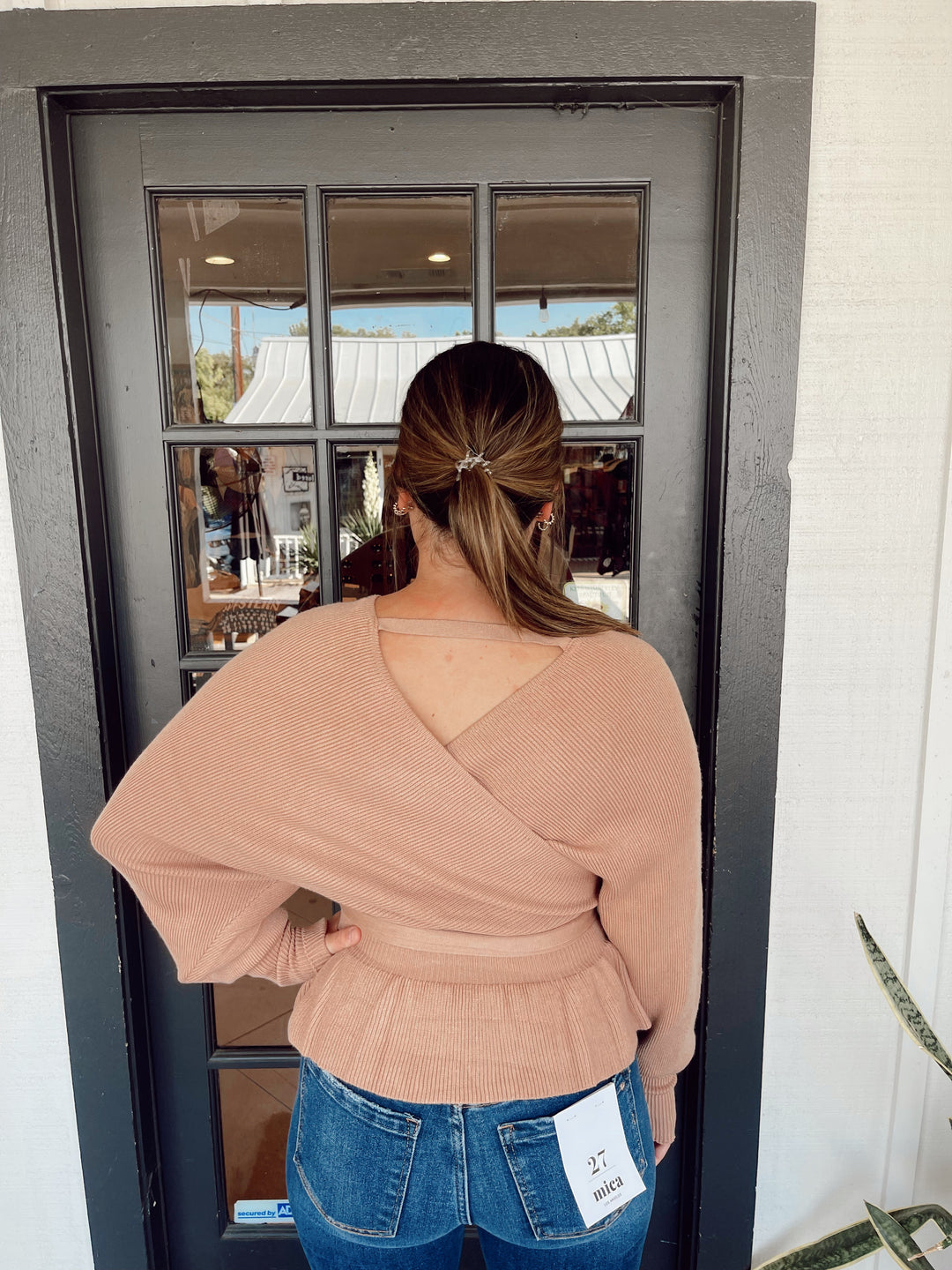 The Vander Wrap Sweater