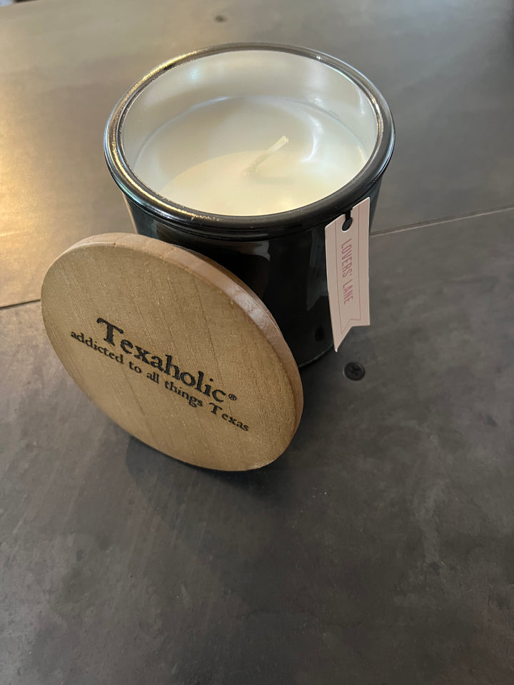 Texaholic® Mercury Glass Candle