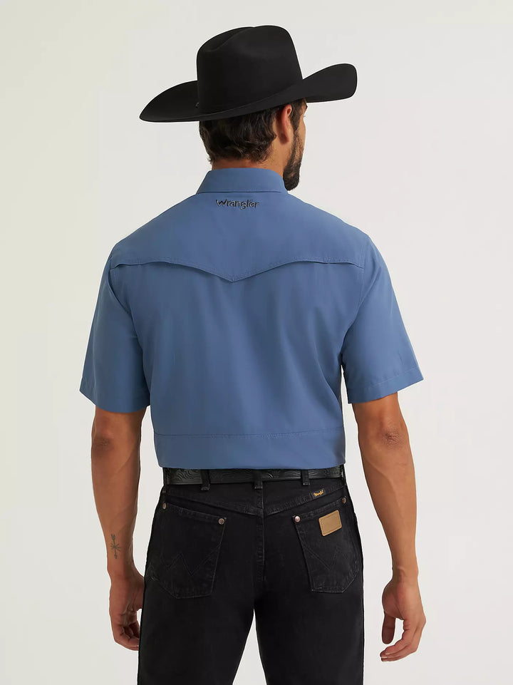 Wrangler Men's ATG Western Performance SS Shirt