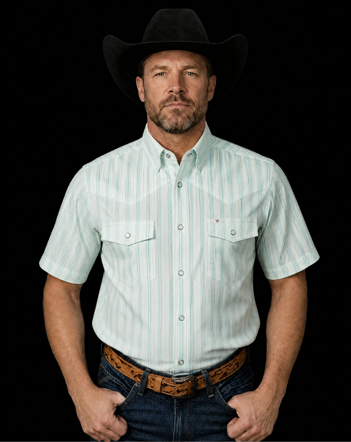 The Jack Short Sleeve Pearl Snap Shirt