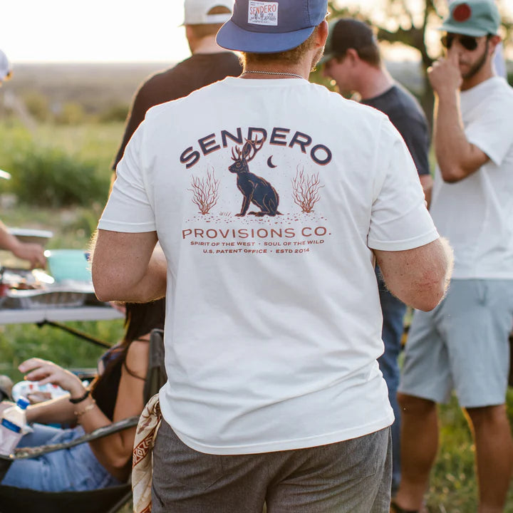 The Sendero Jackalope Pocket Tee