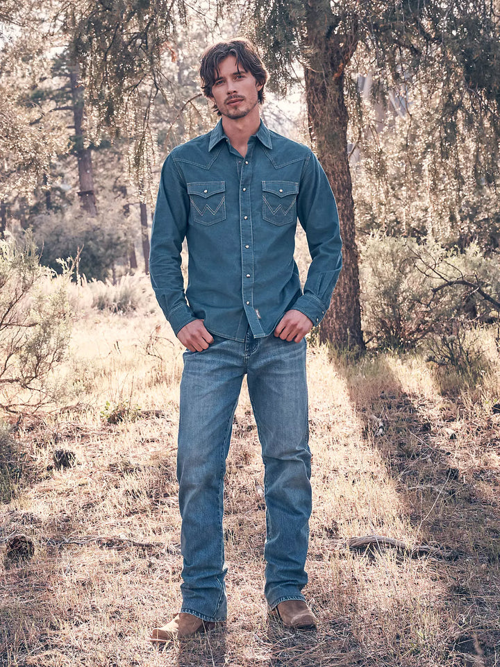 Wrangler Men's Retro Relaxed Fit Bootcut Jeans