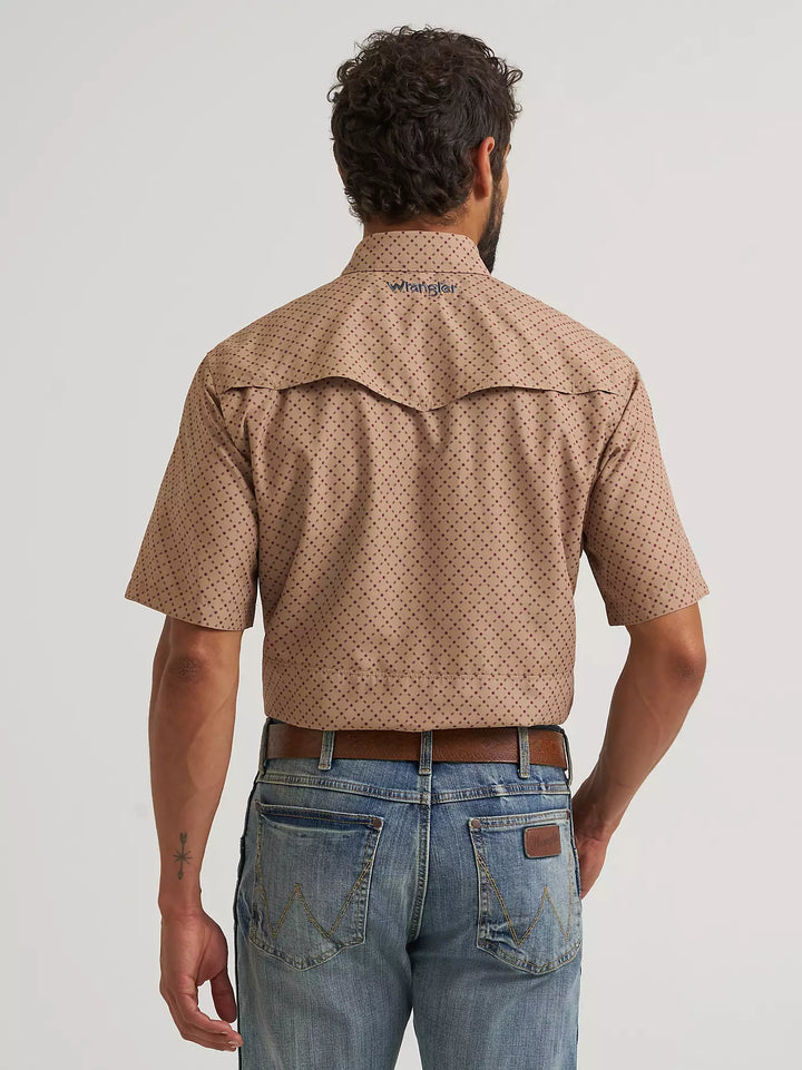 Wrangler Men's ATG Western Performance SS Shirt