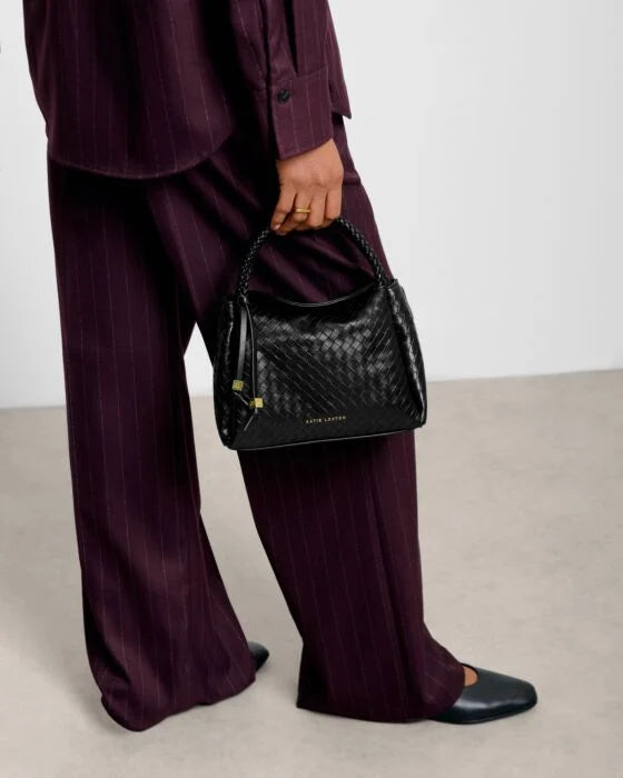 Katie Loxton Nova Woven Top Handle Bag